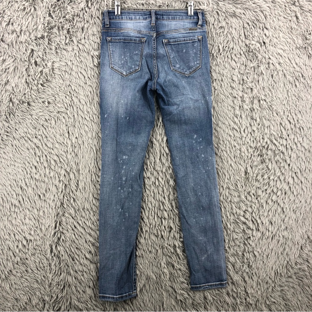 KanCan Jeans Womens Size 25 Waist Size 3 Distressed Skinny